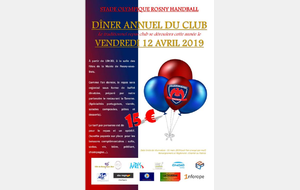 2018/2019 | SOIREE ANNUELLE DU CLUB
